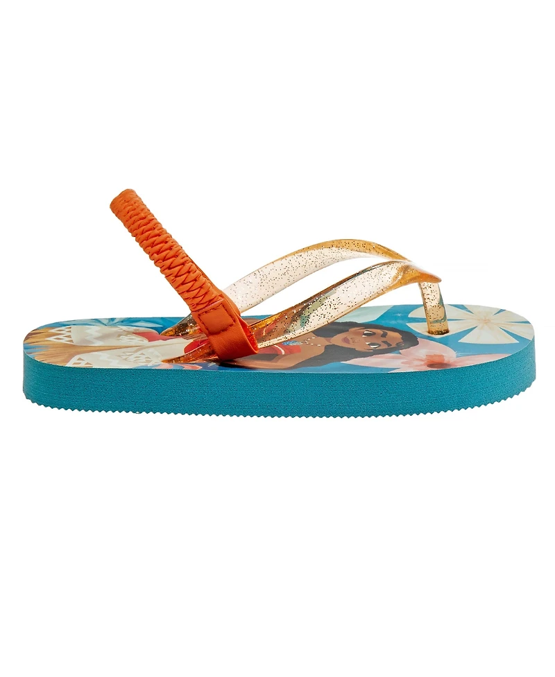 Disney Toddler Girls Moana Dual Sizes Flip Flop Sandals