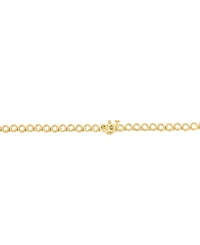 Effy Ruby (4-7/8 ct. t.w.) & Diamond (1-3/8 ct. t.w.) Halo 17-1/2" Collar Necklace in 14k Gold