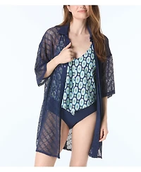 Beach House Women's Swim Nikki Scarf Textured Tankini Top