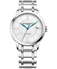 Baume & Mercier Men's Swiss Automatic Classima Stainless Steel Bracelet Watch 40mm M0A10215