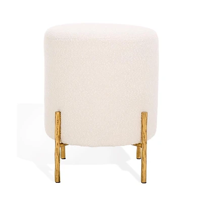 Jessa Round Boucle Ottoman