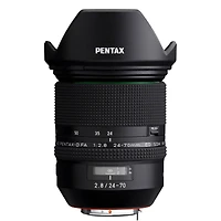 Pentax Hd D-fa 24-70mm f/2.8 Ed Sdm Wr Lens, Bundle with Hoya 82mm Uv and Cpl Filters
