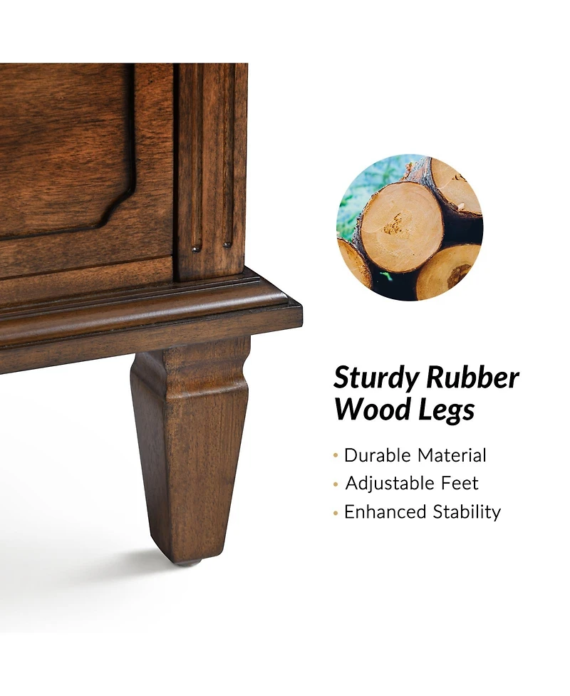 Transitional Hadrian 4-Drawer Accent Chest