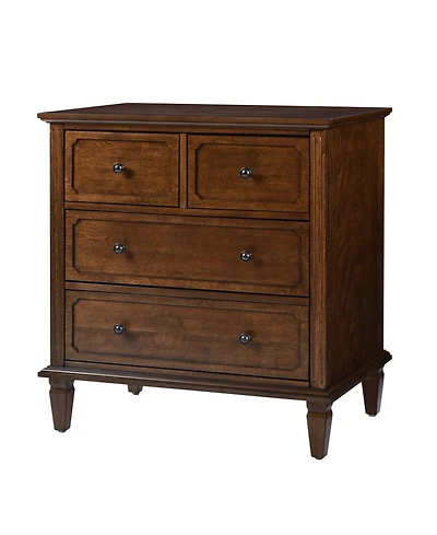 Transitional Hadrian 4-Drawer Accent Chest