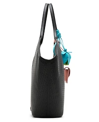 Steve Madden Maira Embossed Woven X-Large Tote Bag