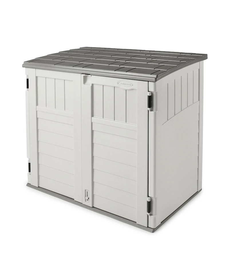 Suncast BMS2500 53 x 31.5 x 45.5" Horizontal Resin Outdoor Storage Shed w/ Floor