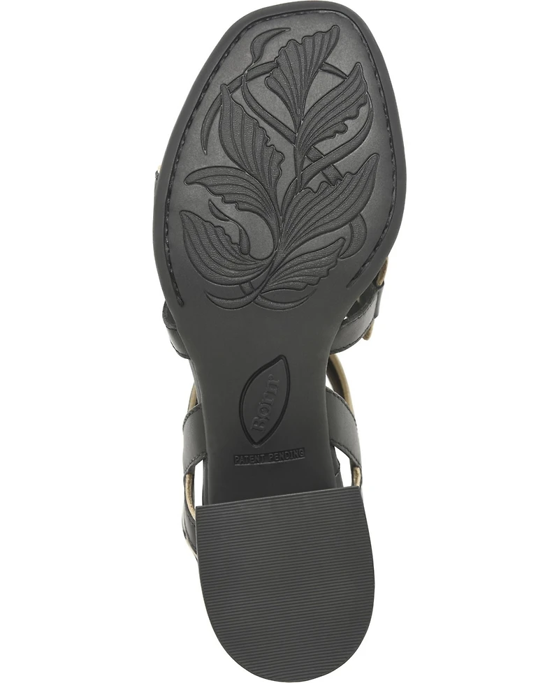 Born Women's Sofia Square Toe Sandals