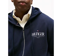 Tommy Hilfiger Men's Big & Tall Zip Logo Hoodie