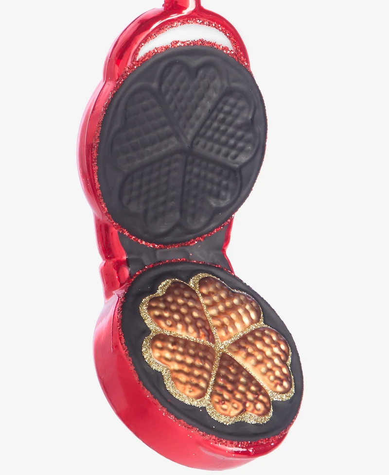 Holiday Lane Foodie Heart Waffle Maker Ornament, Macy's Exclusive