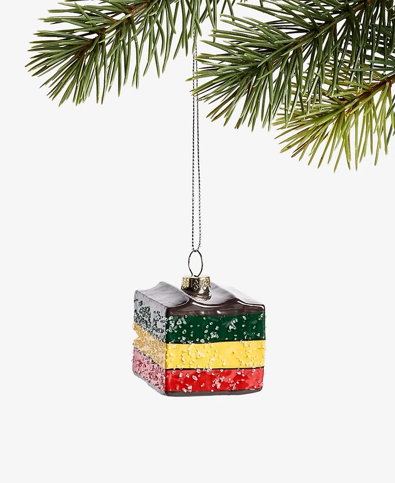 Holiday Lane Foodie Rainbow Cookie Ornament, Macy's Exclusive