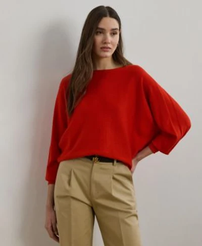 Lauren Ralph Lauren Womens Cotton Blend Dolman Sleeve Sweater P Xxs Xl