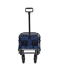 Streamdale Collapsible Utility Wagon with Liners Camping, Beach, Groceries