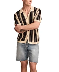 Lucky Brand Short Sleeve Cardigan Loose Fit Shorts