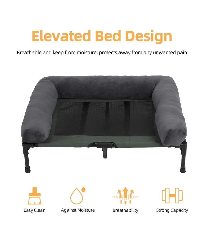 Bingopaw Foldable Outdoor Travel Dog Bed