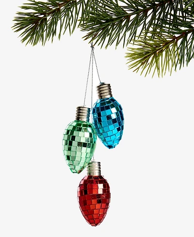 Holiday Lane Merry Magic Christmas Light Bulbs Ornament, Macy's Exclusive