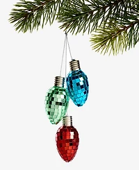 Holiday Lane Merry Magic Christmas Light Bulbs Ornament, Macy's Exclusive