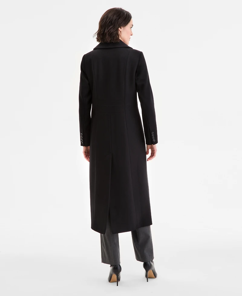 Anne Klein Women's Single-Breasted Maxi Coat