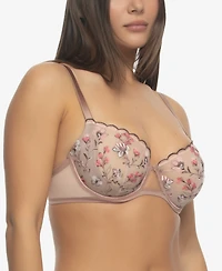 Paramour Women's Allure Embroidered Unlined Bra