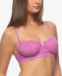 Paramour Women's Lola Lace Unlined Balconette Bra