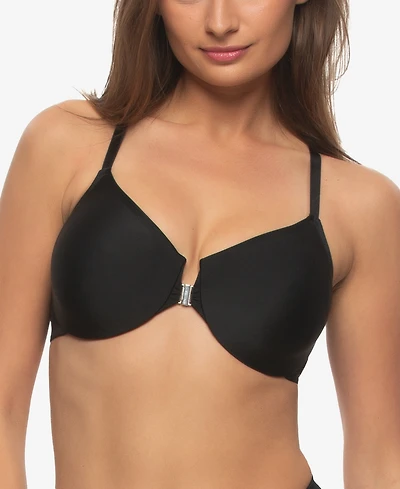 Paramour Women's Tempting Unlined Front Close Minimizer Bra