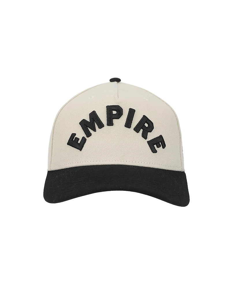 Star Wars Men's Empire White & Black A-Frame Snapback Hat