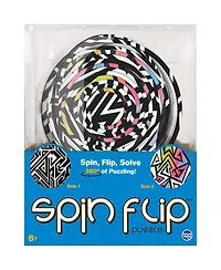 Spin Flip Puzzle: Abstract Fun