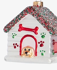 Holiday Lane Pets Dog House Ornament, Macy's Exclusive