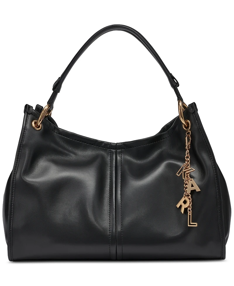 Karl Lagerfeld Paris Luciene Leather Tote Bag