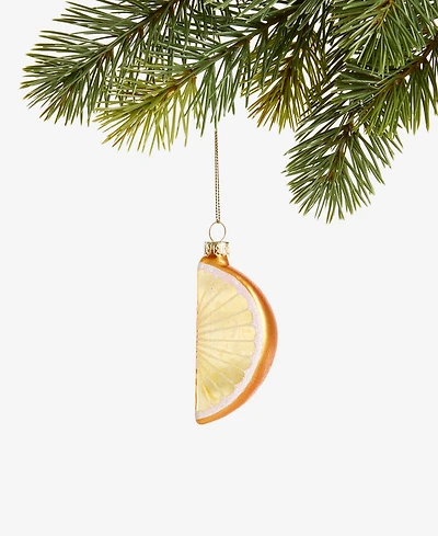 Holiday Lane Spirits Lemon Wedge Ornament, Macy's Exclusive