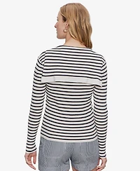 Sanctuary Women's Lace Up Pop Over Top