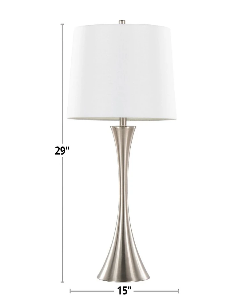 Lumisource 29" Metal Lenuxe Contemporary Table Lamp