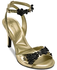 Karl Lagerfeld Paris Women's Kallie Peep Toe Sandals