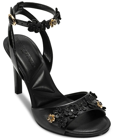 Karl Lagerfeld Paris Women's Kallie Peep Toe Sandals