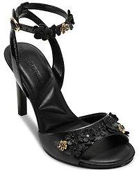 Karl Lagerfeld Paris Women's Kallie Peep Toe Sandals