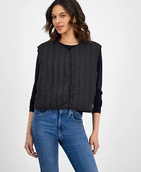 Rains Women's Stand-Collar Zip-Front Vest