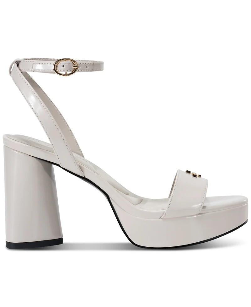 Karl Lagerfeld Paris Women's Haden Peep Toe Sandals