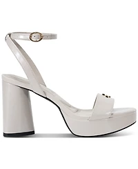 Karl Lagerfeld Paris Women's Haden Peep Toe Sandals