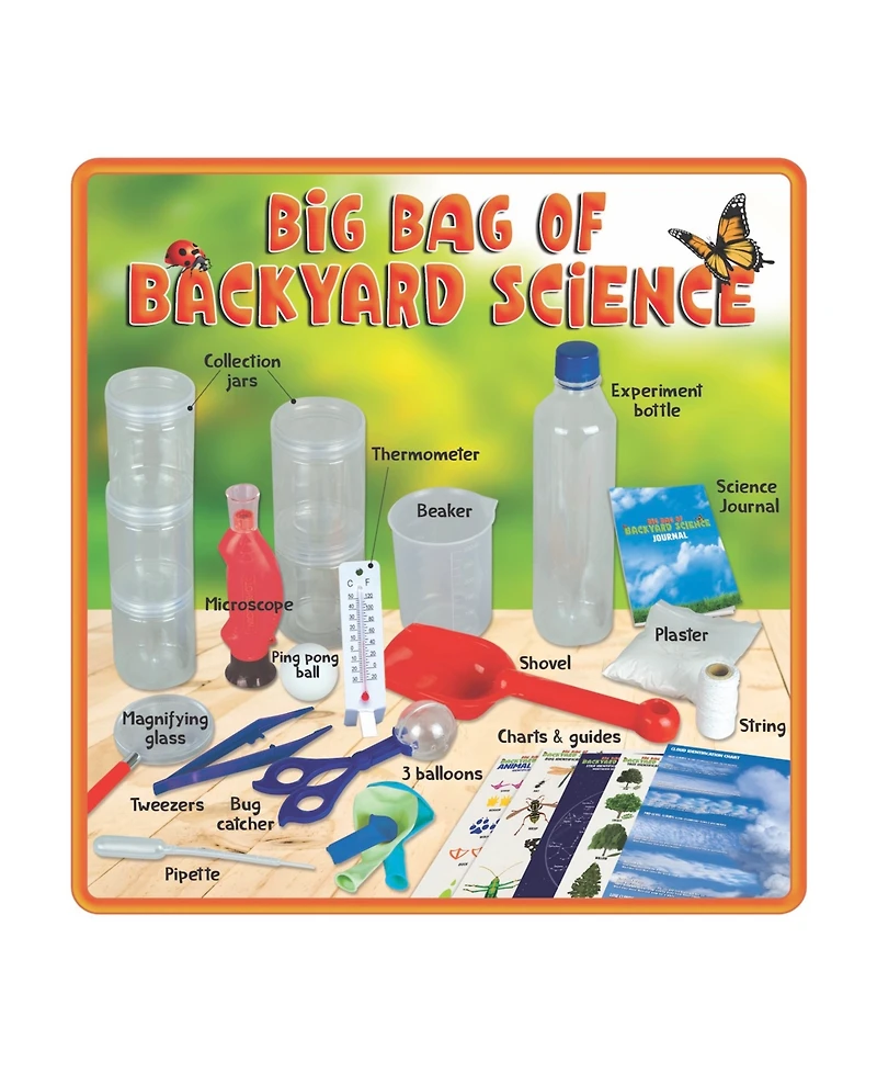 Lab-in-a-Bag Big Bag of Backyard Science Toys