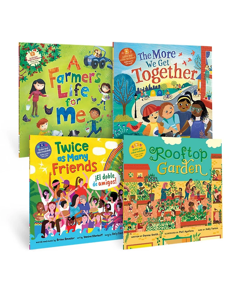 Barefoot Books 1st Grade Friendship and Community Book Bundle, Set of 4