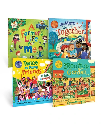 Barefoot Books 1st Grade Friendship and Community Book Bundle, Set of 4