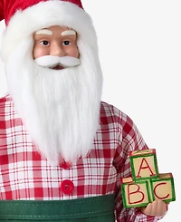 Holiday Lane Heritage Caucasian Artist Santa, Macy's Exclusive