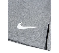 Nike Little Girls 2-Pc. Dri-fit Logo Tee & Scooter Set