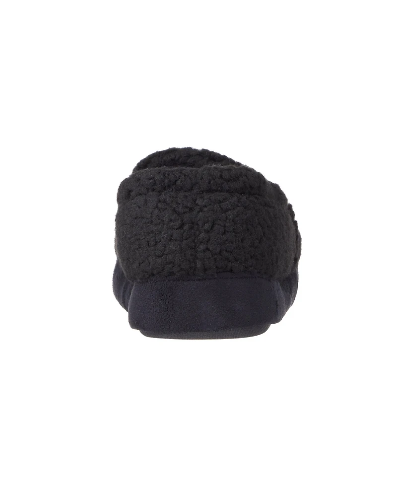 Isotoner Men's Berber Closed Back Slippers