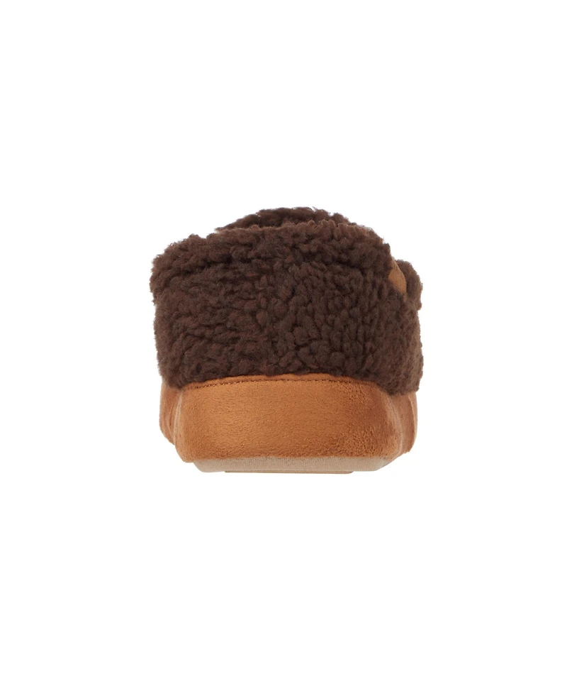 Isotoner Men's Berber Closed Back Slippers