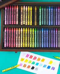 Art 101 Doodle Draw Multimedia Wood Art Set, 136 Pieces