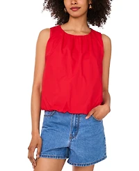1.state Women's Cotton Sleeveless Bubble Top