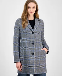 Maralyn & Me Juniors' Single-Breasted Walker Coat