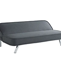 Serta 66.1" Polyester Trinity Convertible Futon