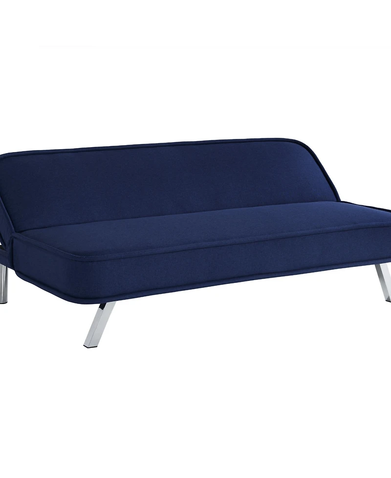 Serta 66.1" Polyester Trinity Convertible Futon