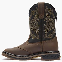 Georgia Boot Kids Carbo-Tec Lt Pull-On Saddle